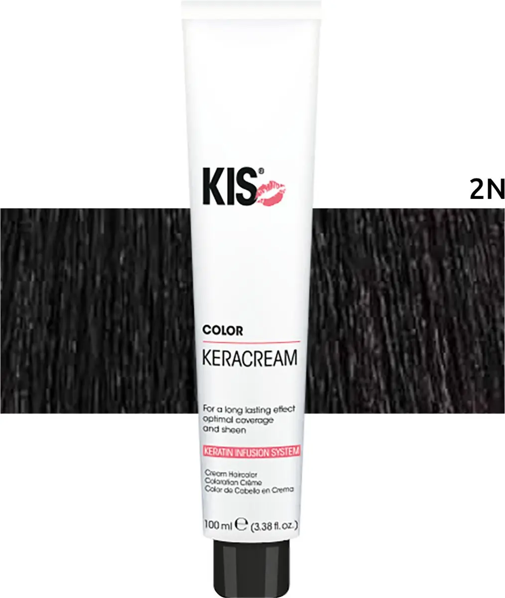 KIS Haarverf 2N Bruin 100ml - Permanent Full Coverage