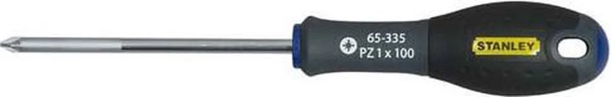 Stanley FatMax Pozidriv PZ1 Schroevendraaier 250mm - Geel