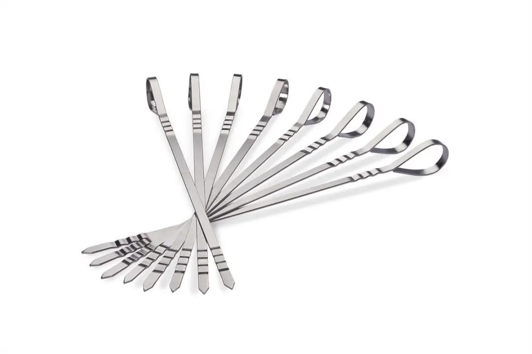 Napoleon Multi RVS Shaslick Set - 8 Stuks