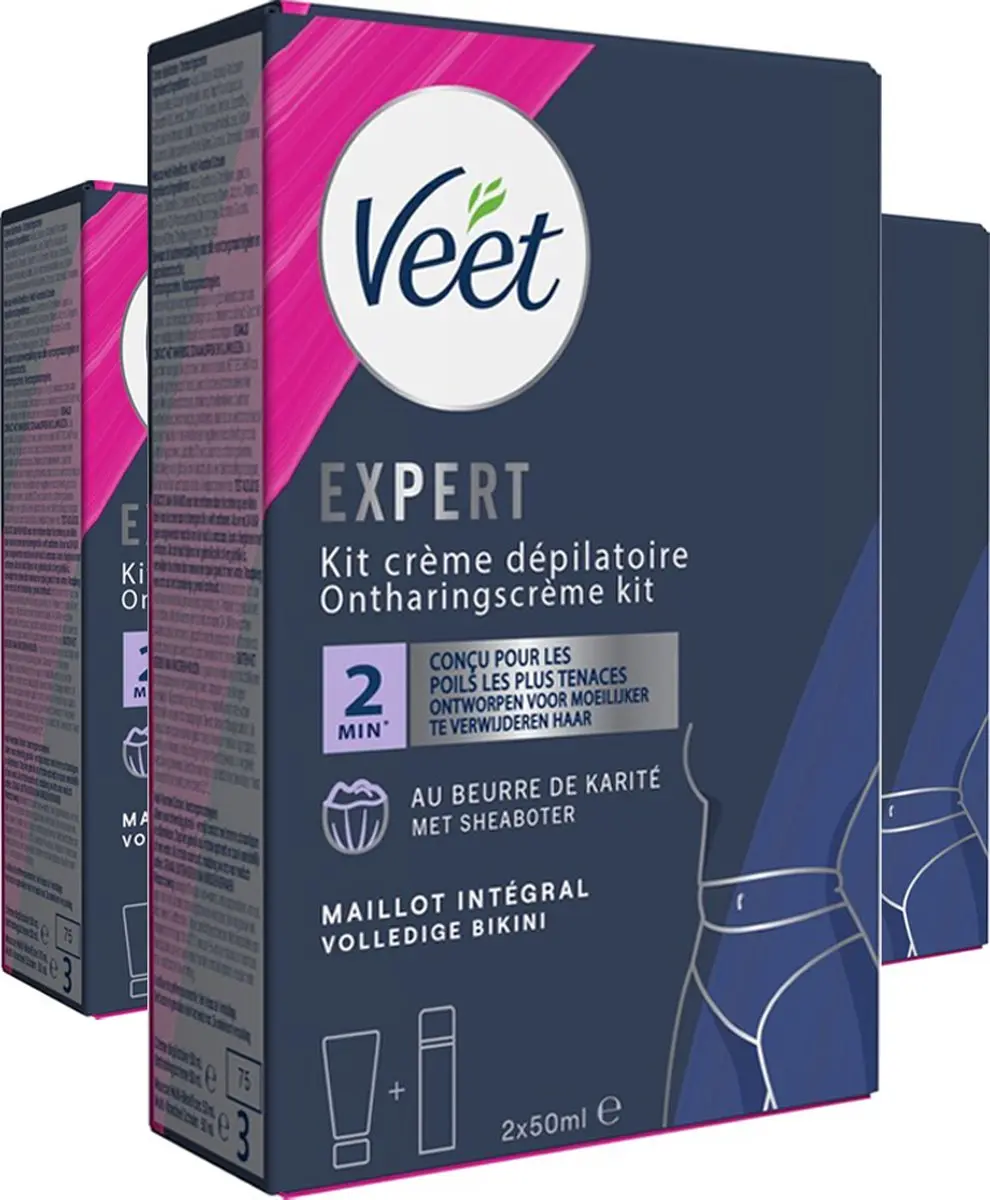 Veet Expert Ontharingscreme Bikini Kit 100ml