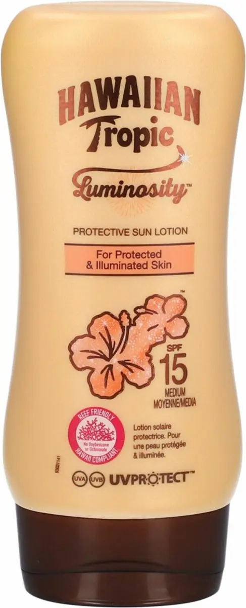 Hawaiian Tropic Luminosity Zonnebrand Lotion SPF15 180ml