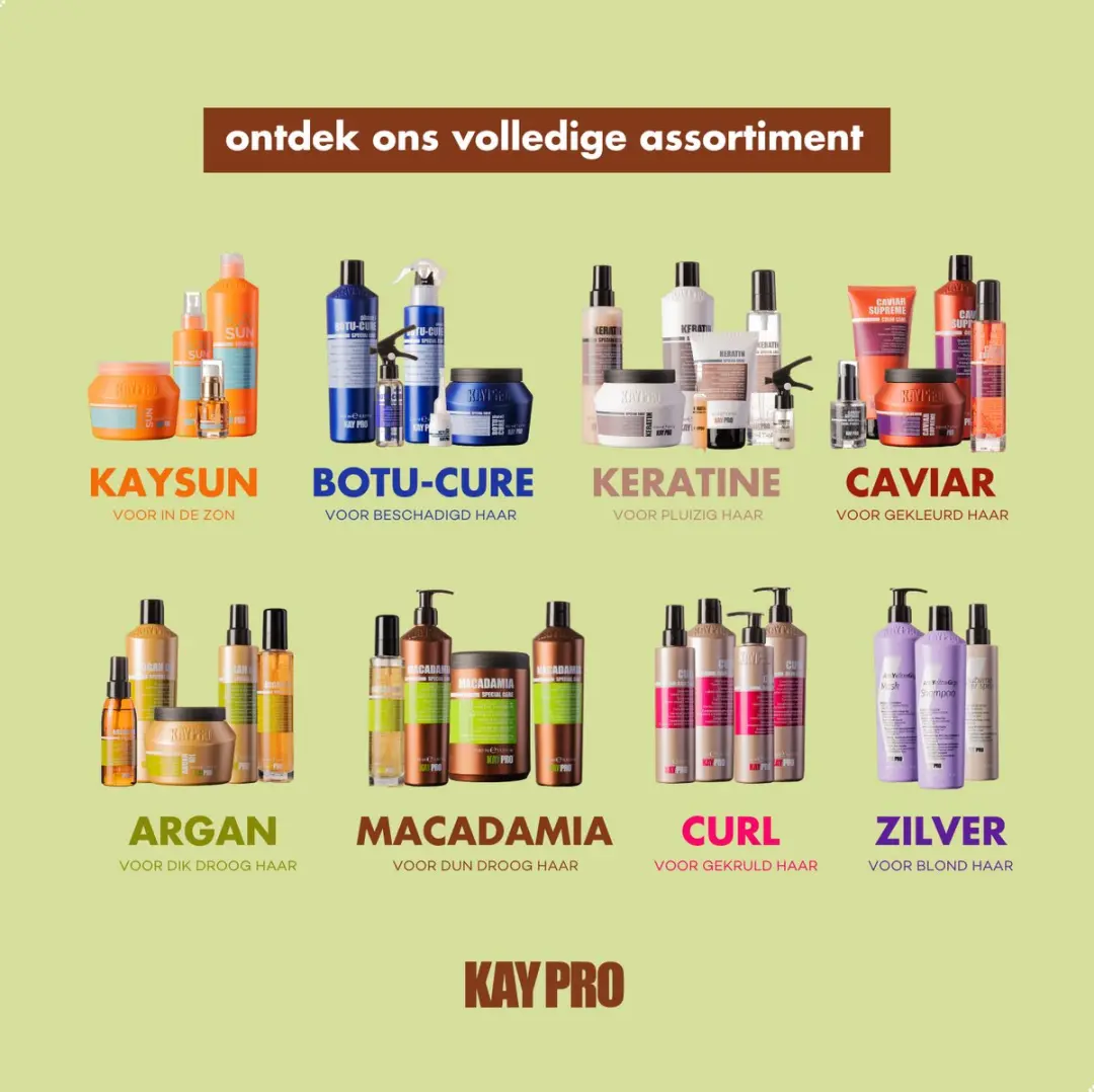 KayPro Conditioner 1000ml - Fijn Droog Beschadigd Haar