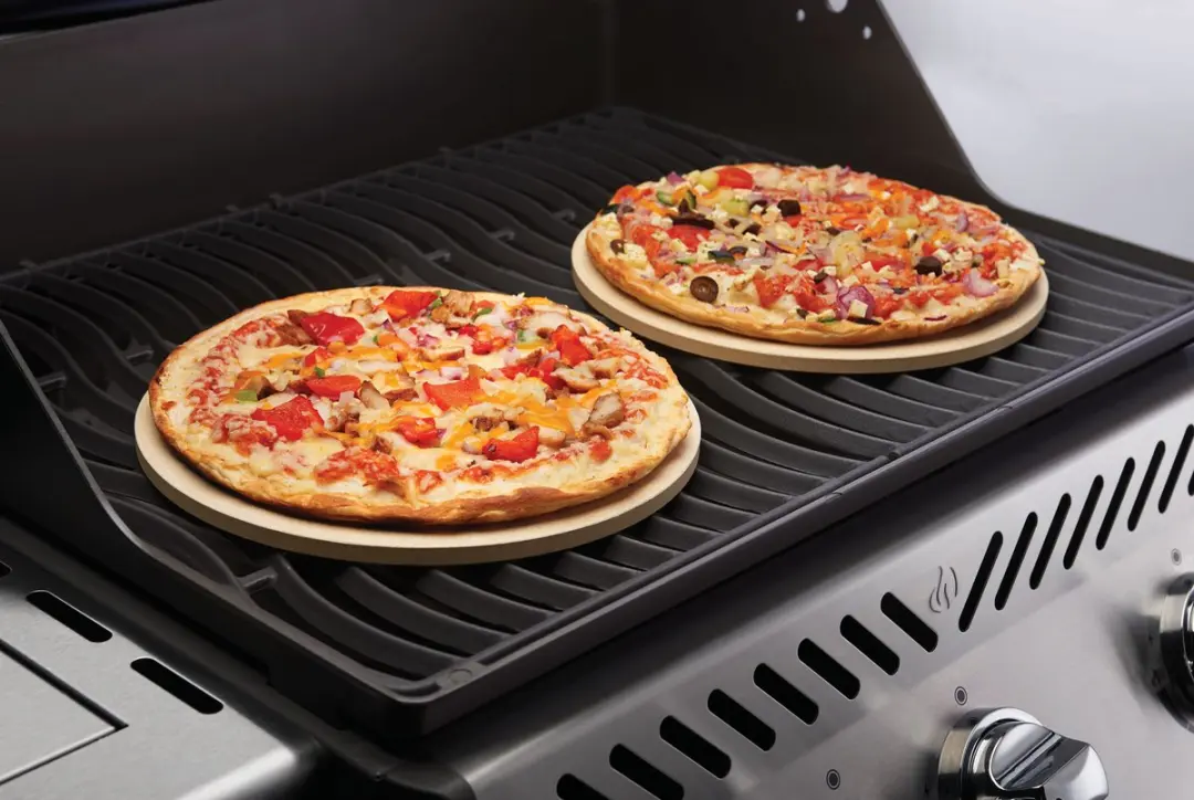 Napoleon Pizzasteen 25cm Keramisch - 2 Stuks