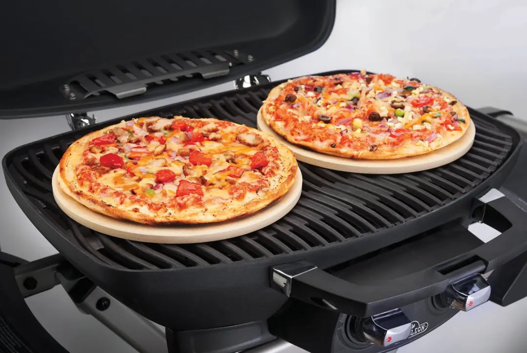 Napoleon Pizzasteen 25cm Keramisch - 2 Stuks