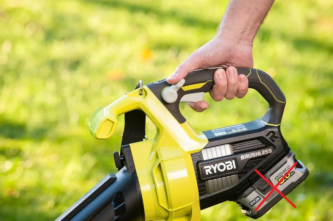 Ryobi OBV18 Bladblazer/Zuiger - 200 km/h - 35L