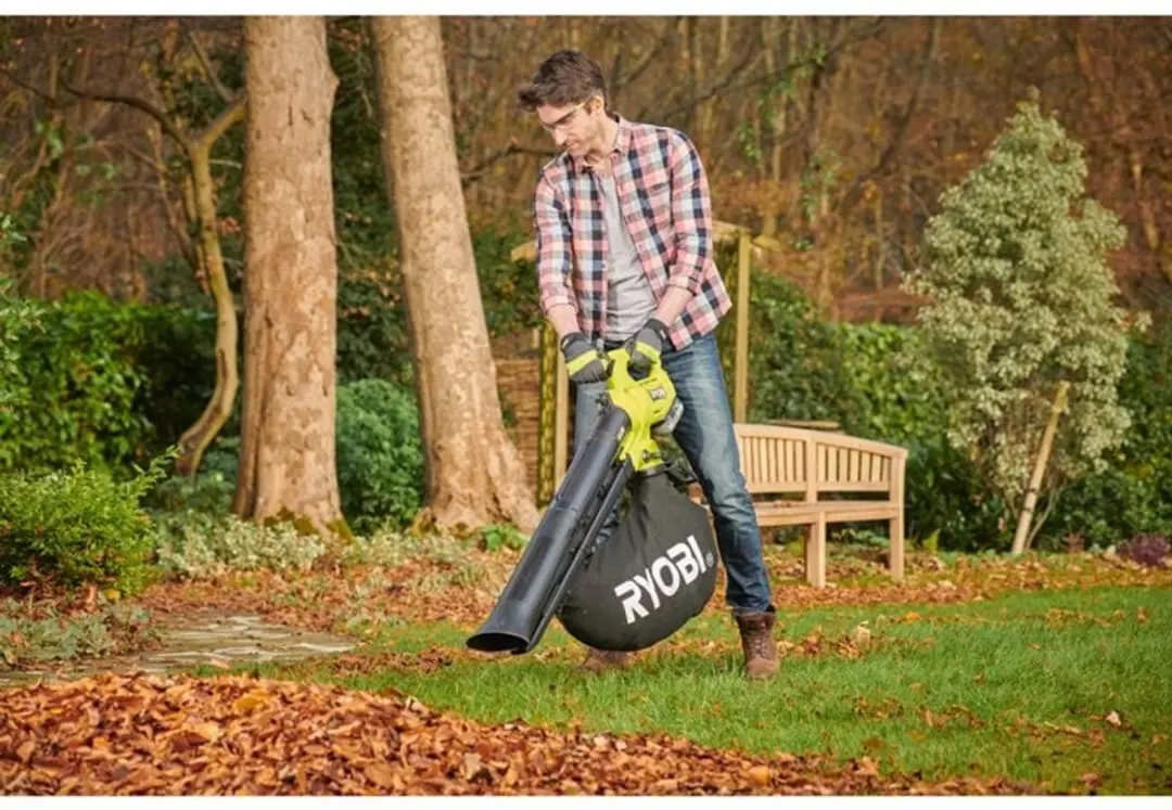 Ryobi OBV18 Bladblazer/Zuiger - 200 km/h - 35L