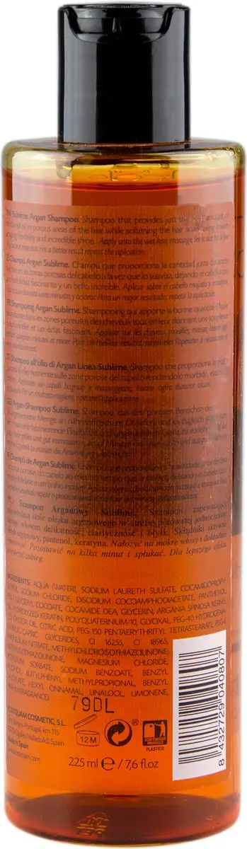 Postquam Argan Voedende Shampoo 225ml