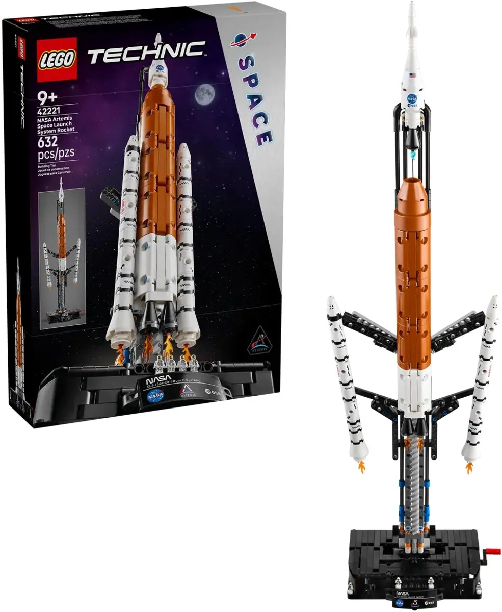 LEGO Technic NASA Artemis Ruimteraket 42221 - 632 Stukken - Multicolor - afbeelding 6 van 6