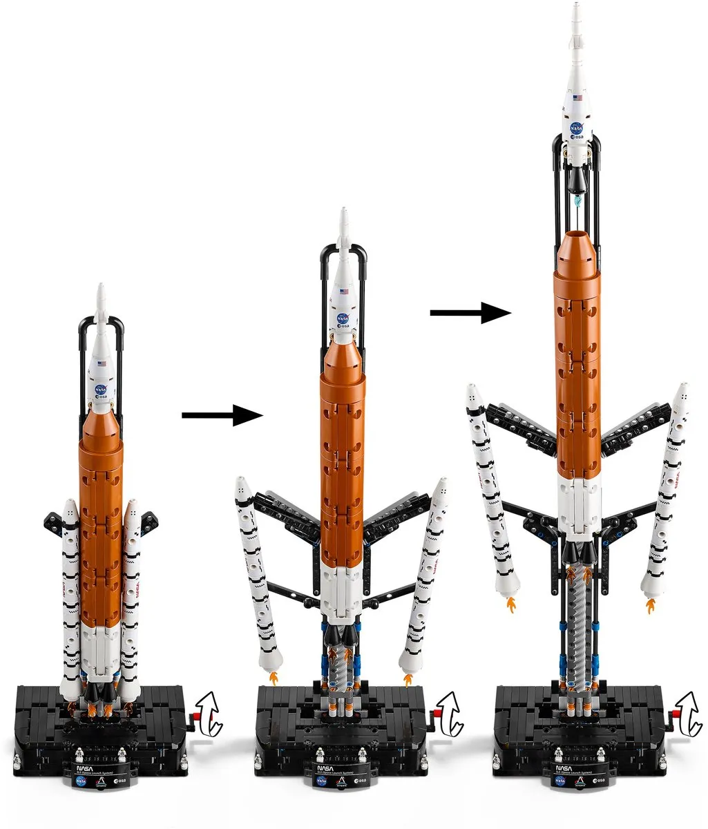 LEGO Technic NASA Artemis Ruimteraket 42221 - 632 Stukken - Multicolor