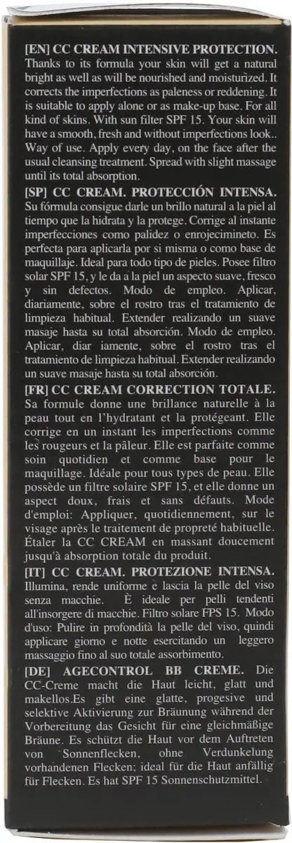 Postquam Skin Care CC Complete Correctiecrème SPF15 - 30g - Goud
