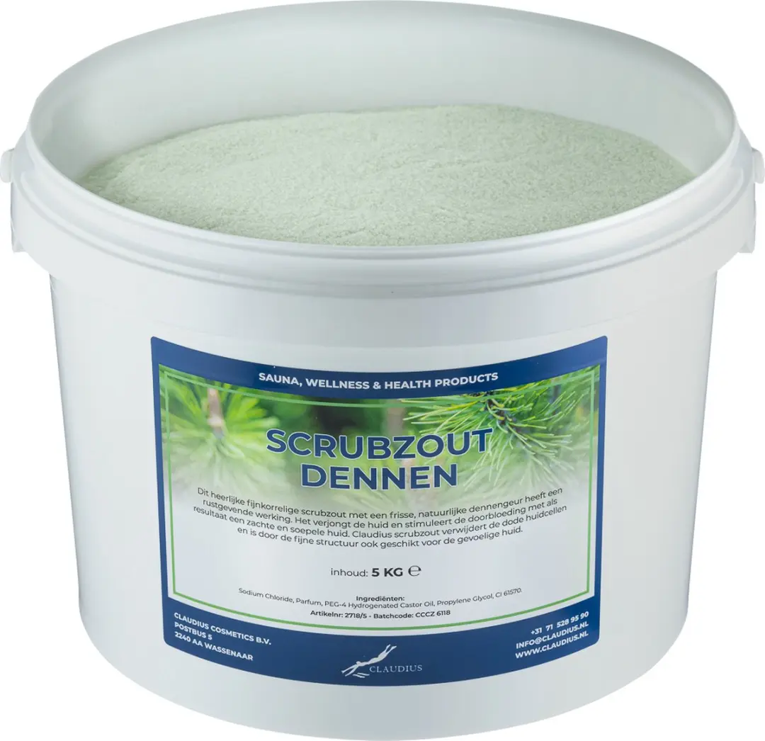 Splashbox Cosmetics Scrubzout Dennen 5 kg