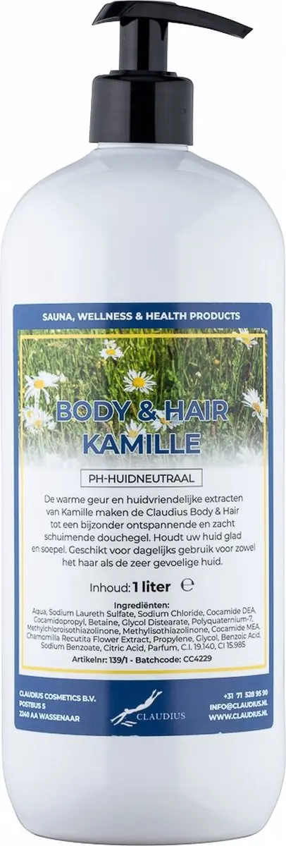 Splashbox Cosmetics Body & Hair Kamille 1L