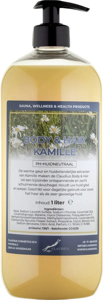Splashbox Cosmetics Body & Hair Kamille 1L