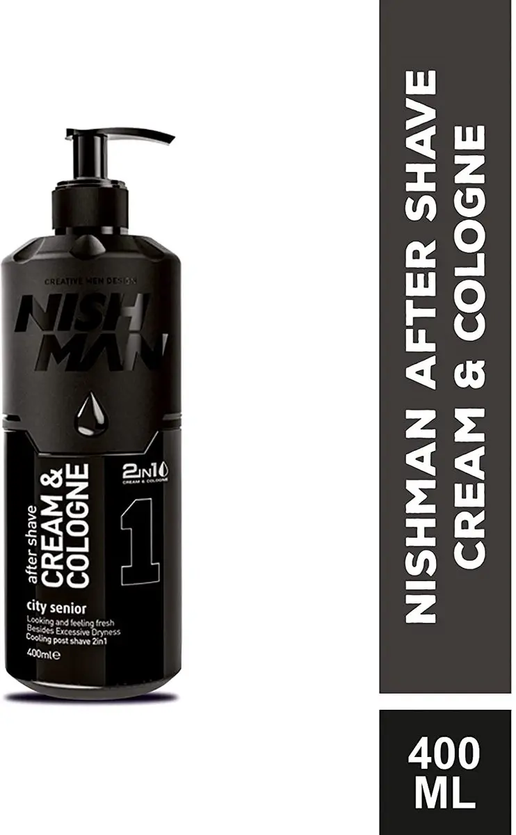 Nishman 01 City After Shave Cream & Cologne 400ml