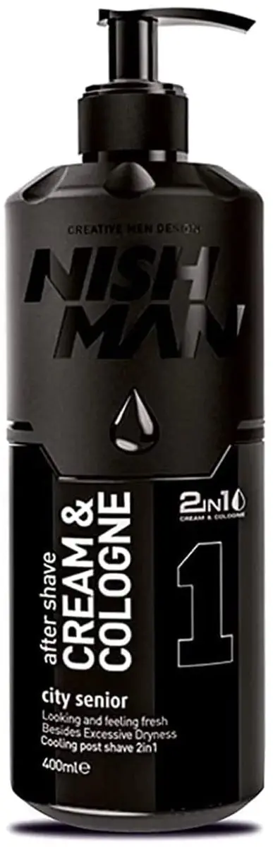 Nishman 01 City After Shave Cream & Cologne 400ml