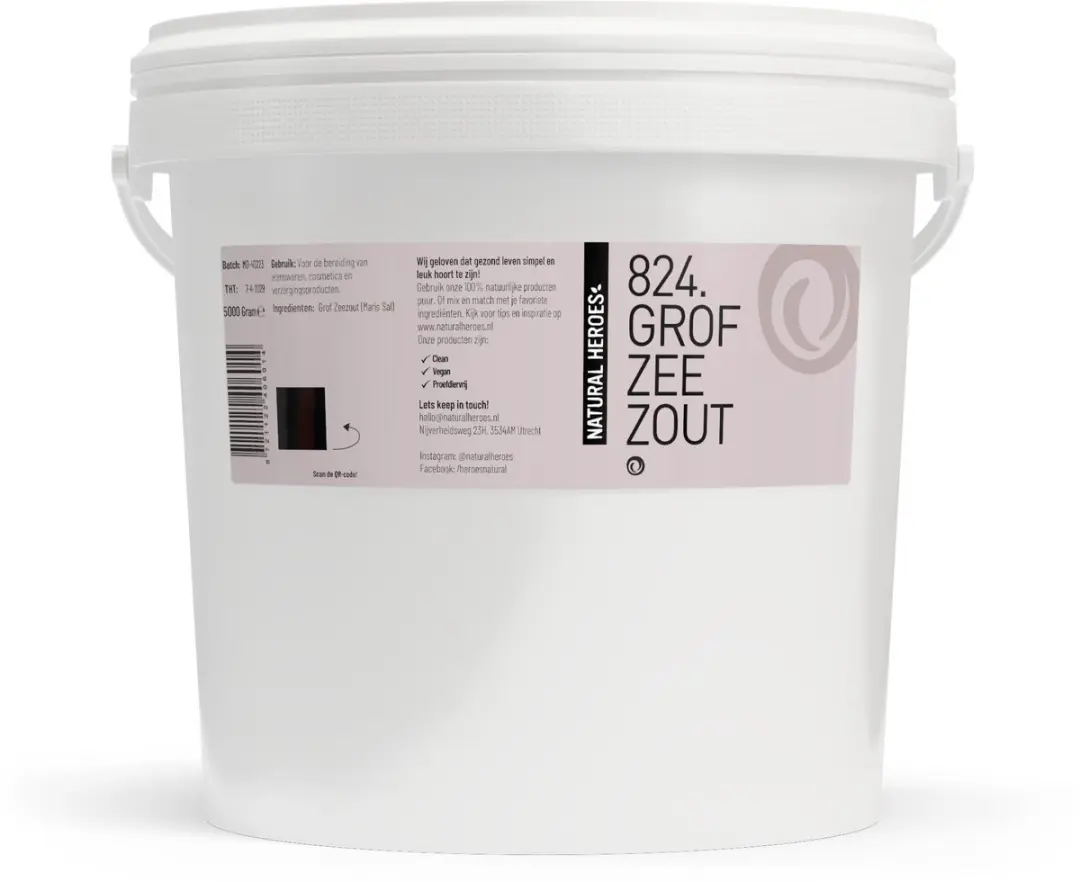 Natural Heroes Grof Zeezout 5000g