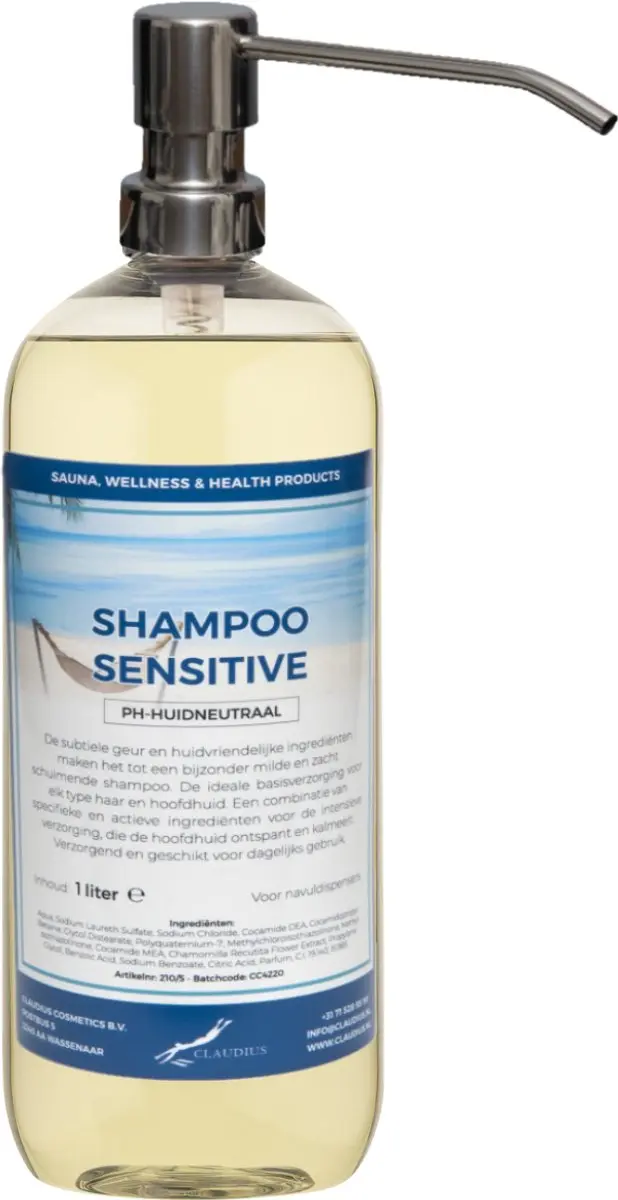Splashbox Cosmetics Sensitive Care Shampoo 1L