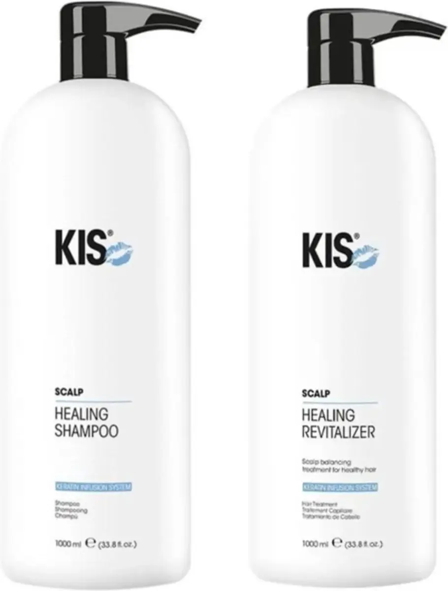 KIS Healing KeraScalp Shampoo & Revitalizer 2x1000ml