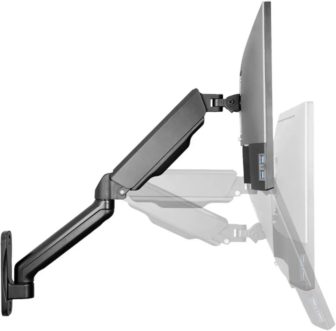 Neomounts WL70-450BL11 TV/Monitor Muurbeugel - Full Motion 17-32" - 2-9kg - Zwart