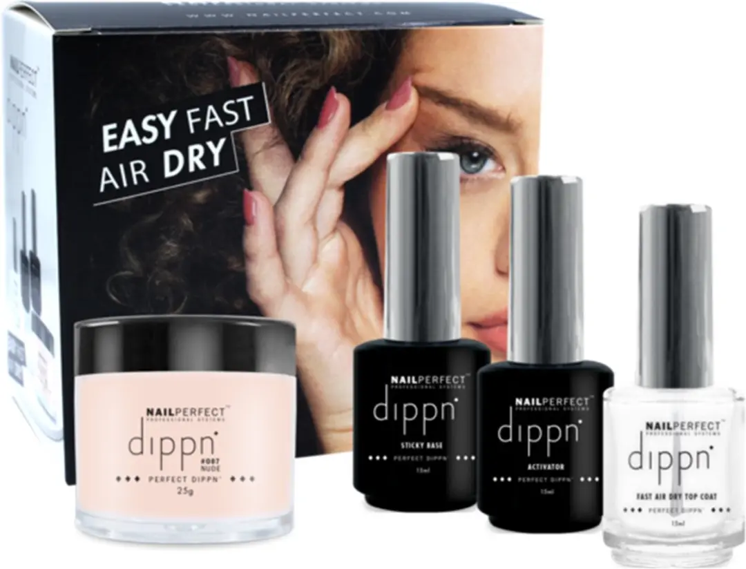 Nail Perfect Dippn Sample Kit - 1ml - Zwart