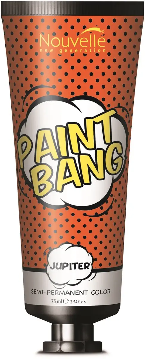 Nouvelle Paint Bang Semi Permanent Haarverf Jupiter Oranje - 75 Stuks