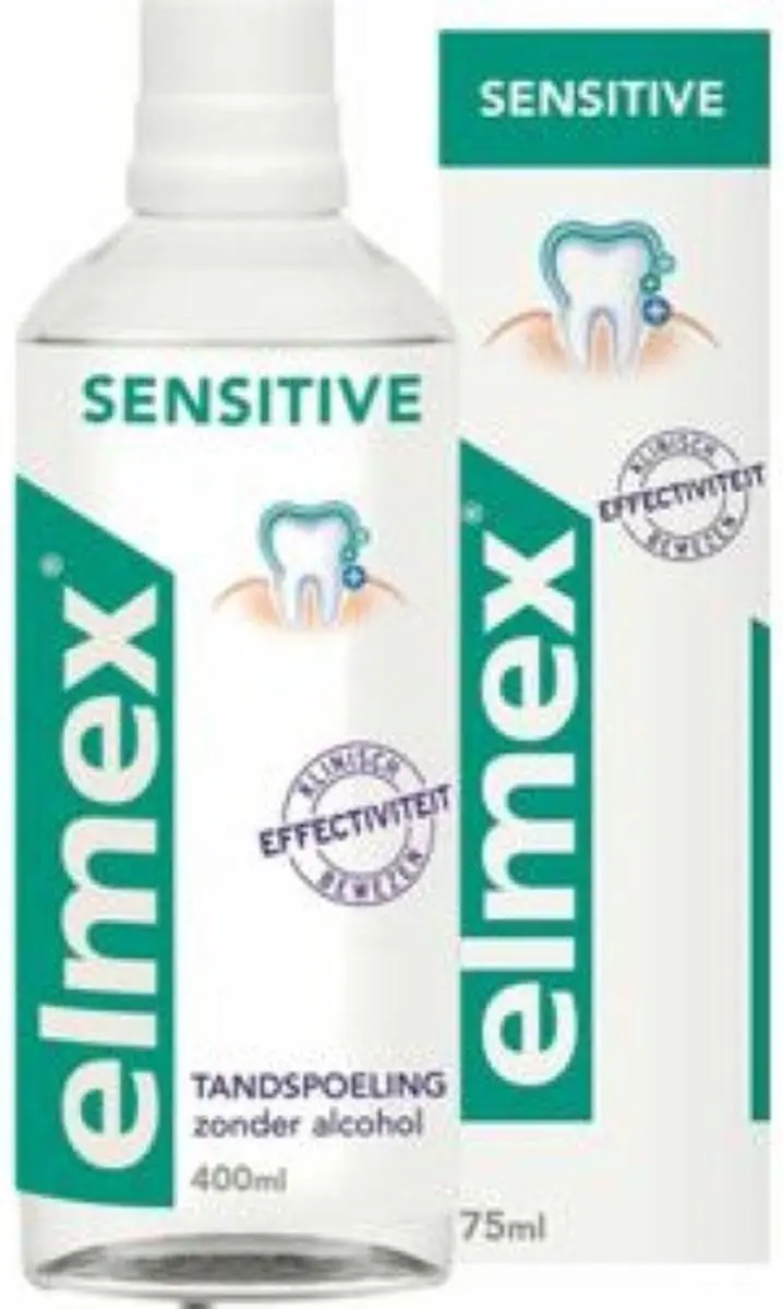 Elmex Sensitive Mondwater & Tandpasta 375ml