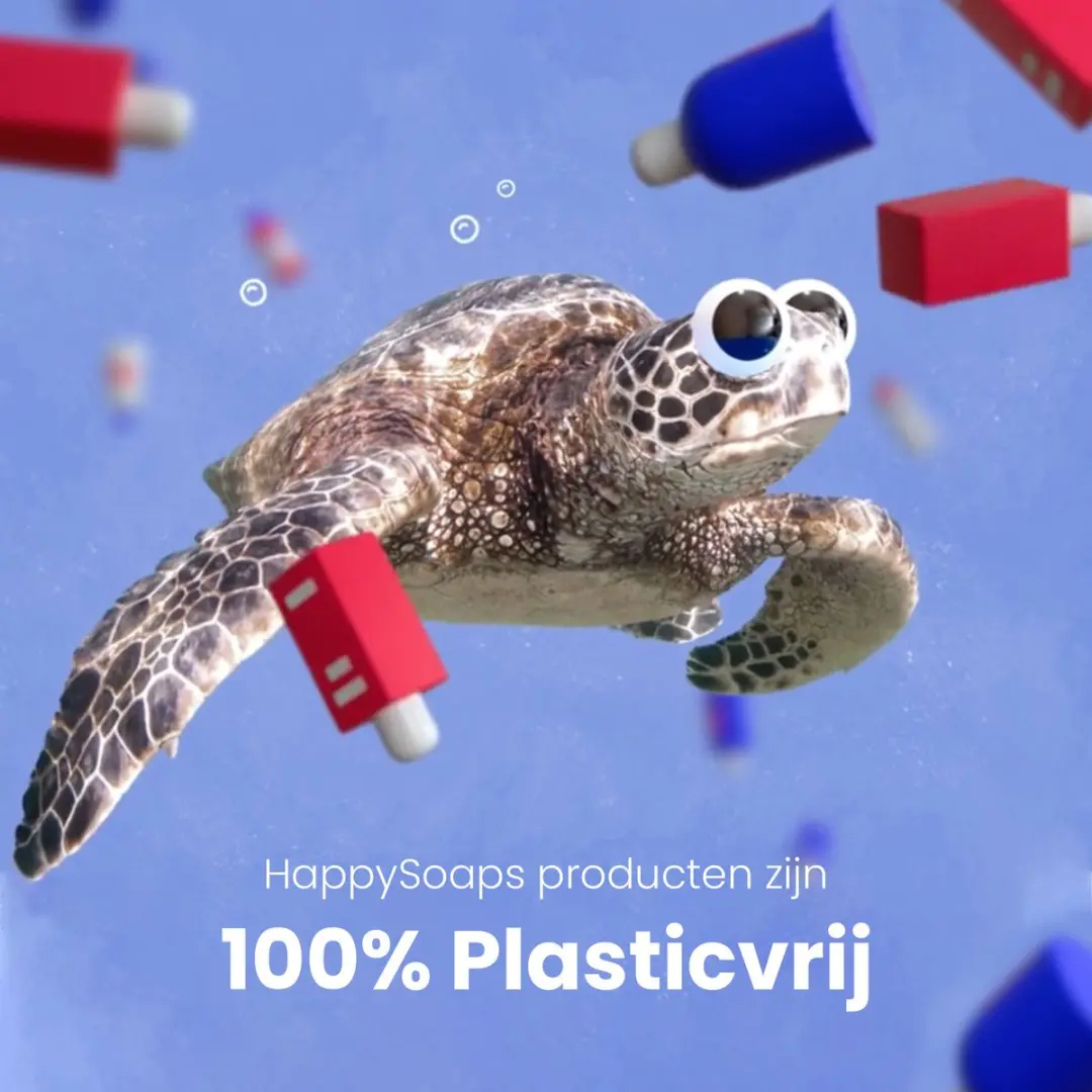 HappySoaps Body Wash Bar Lavendel 100g - Vegan & Plasticvrij