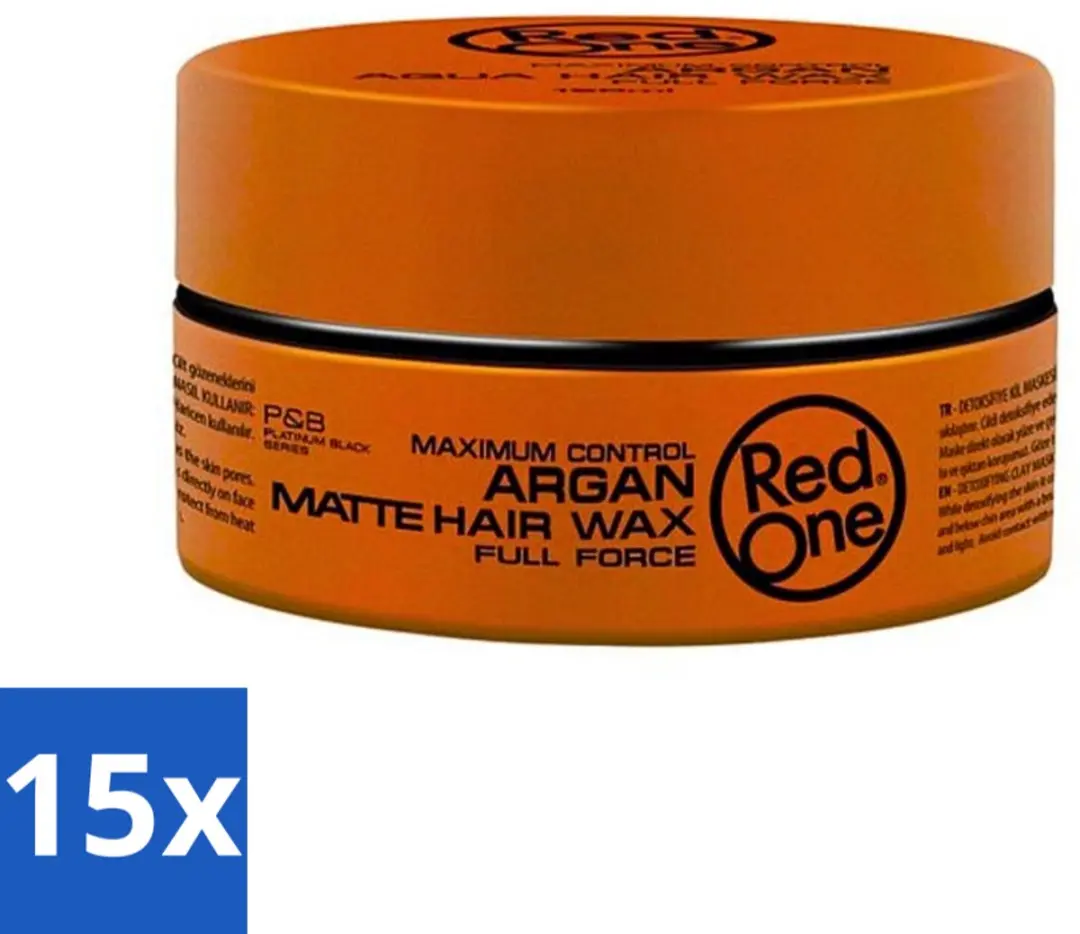 Red One Argan Matte Haarwax 150ml