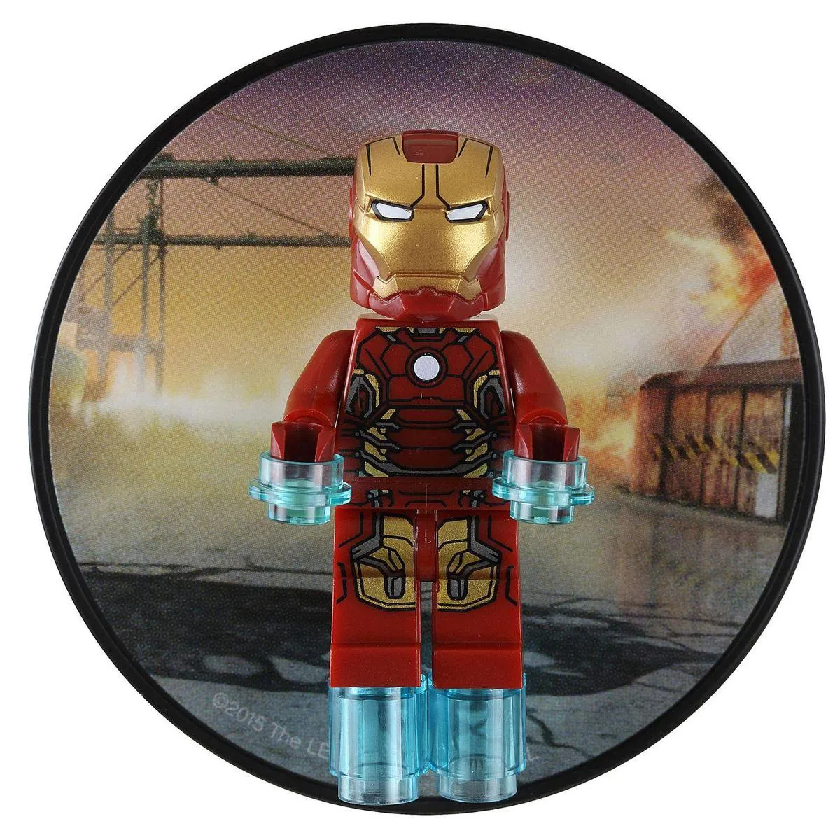LEGO Iron Man Magneet - 1 Stuk - Rood