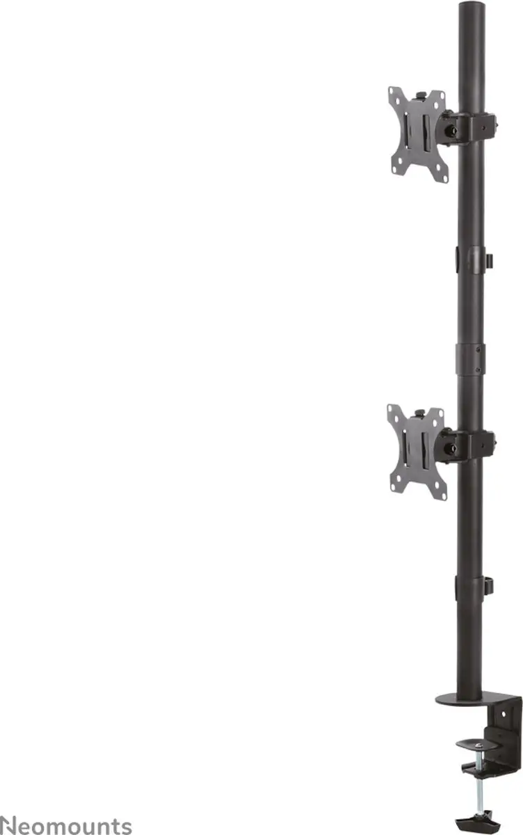 Neomounts FPMA-D550DVBLACK Monitorarm 2 schermen 10-32" - 0-6 kg/scherm - Zwart