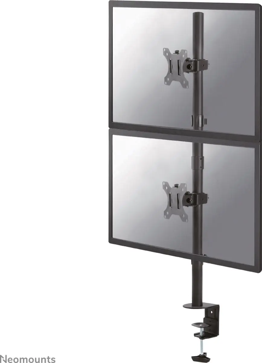 Neomounts FPMA-D550DVBLACK Monitorarm 2 schermen 10-32"