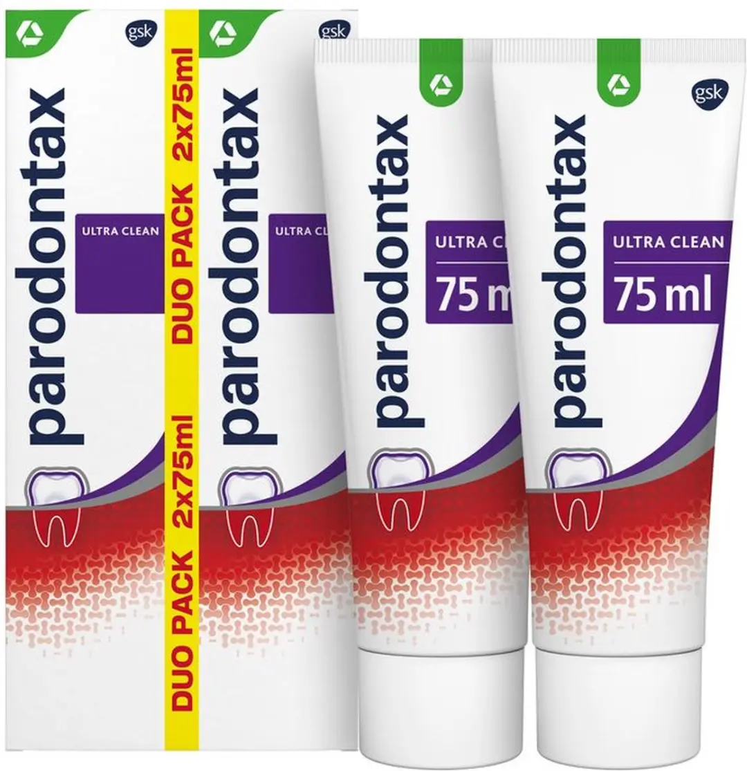 Parodontax Ultra Clean Tandpasta - 2x75ml