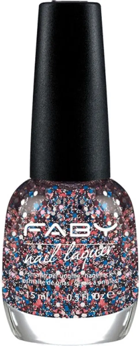 FABY Born in the U.S.A. Vegan Nagellak Blauw 15ml