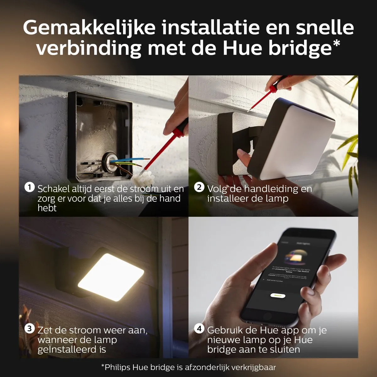 Philips Hue Discover Verstraler RGBW - Zwart - afbeelding 6 van 6