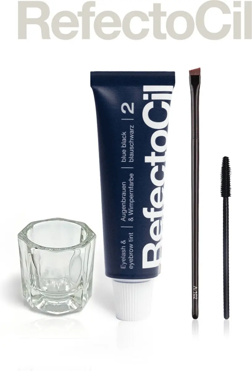 Refectocil Wimper & Wenkbrauwverf Kit Nr 2 Blauw/Zwart