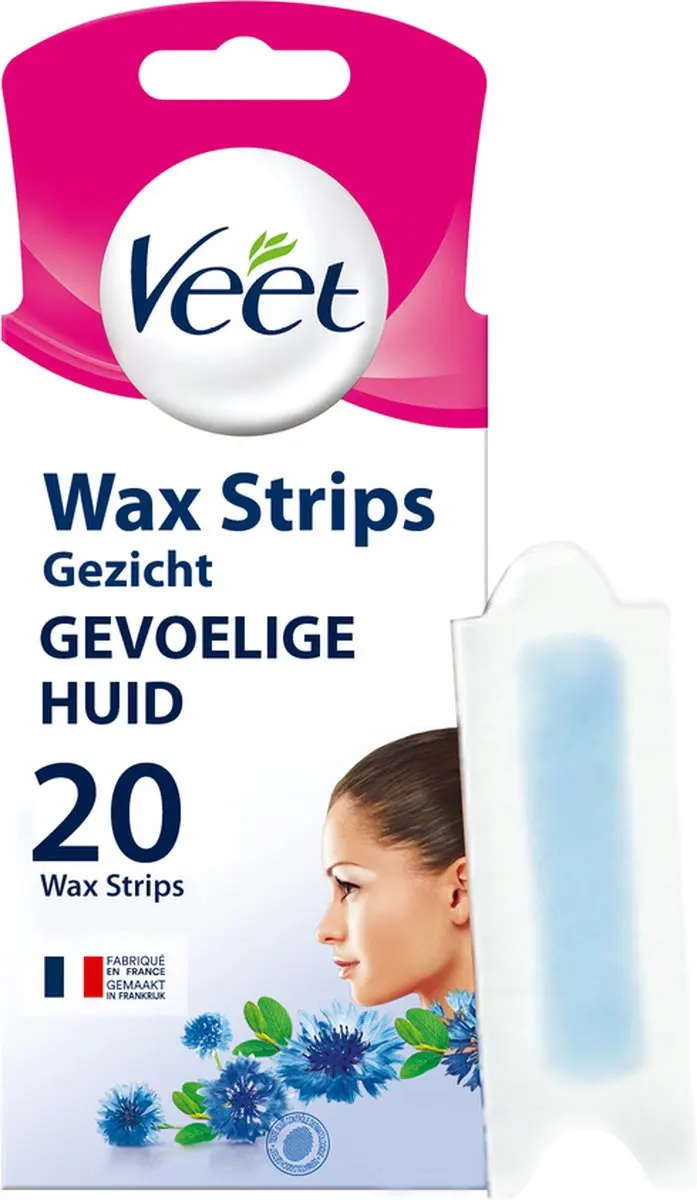 Veet Ontharingsstrips Gezicht Gevoelige Huid
