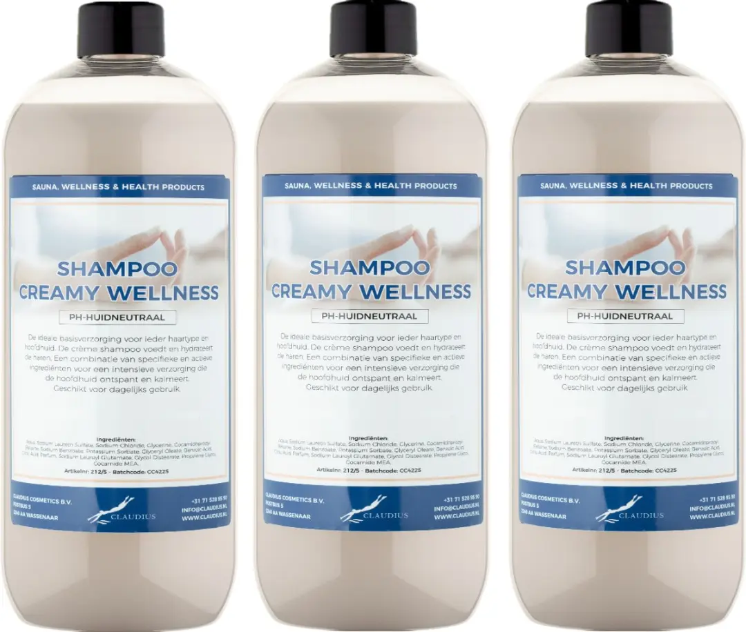 Splashbox Cosmetics Shampoo Creamy Wellness 1L