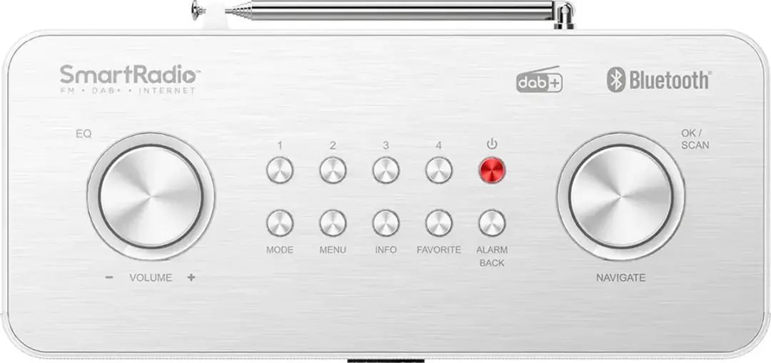 Kenwood CR-ST200S Smart Internet Radio - Wit