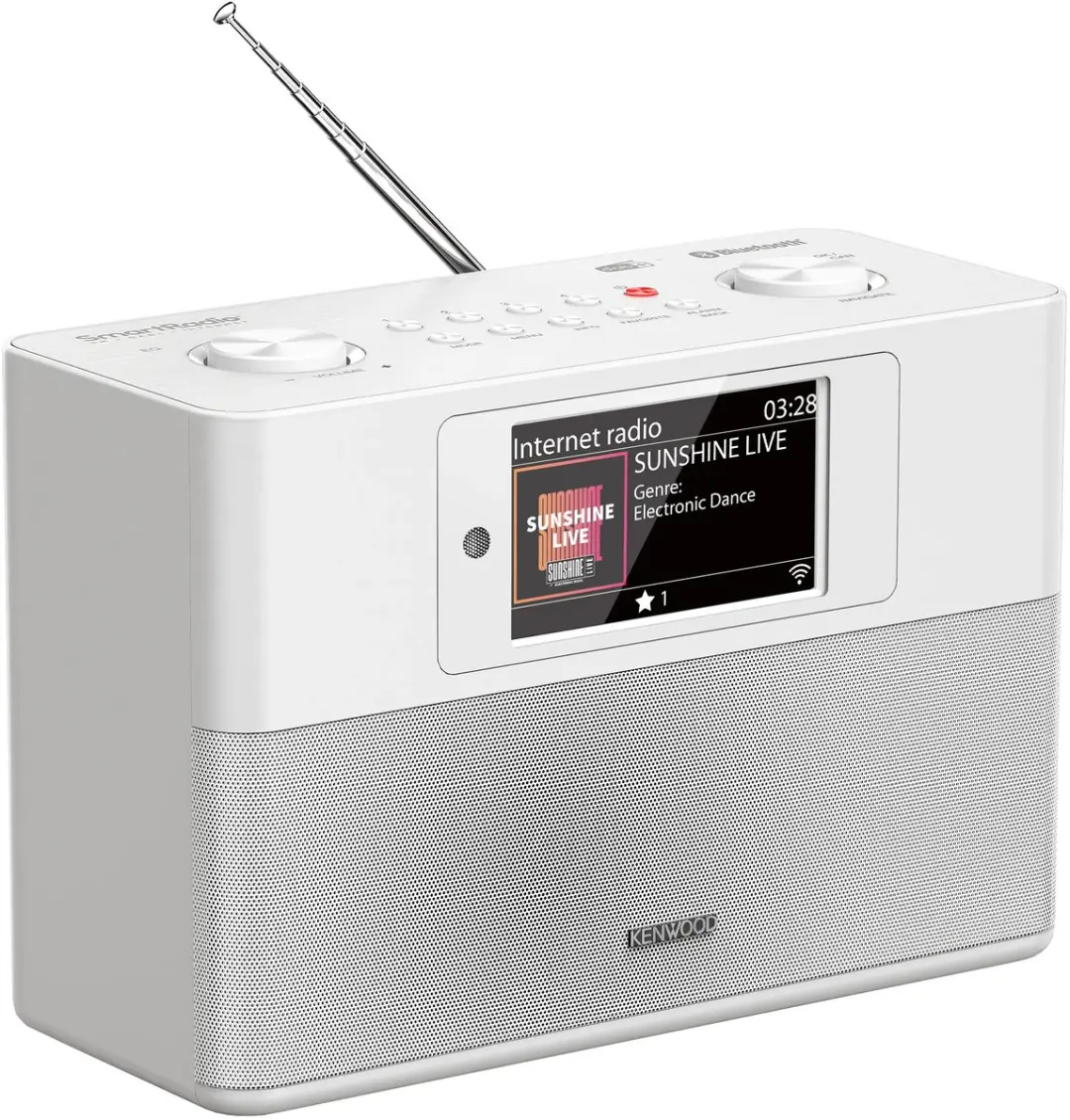 Kenwood CR-ST200S Smart Internet Radio - Wit