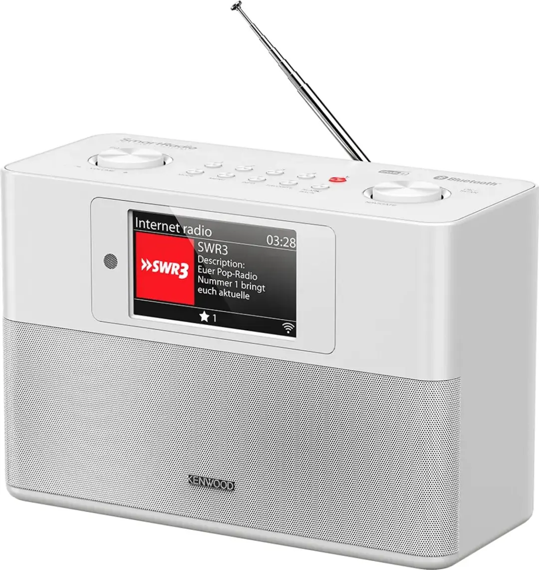 Kenwood CR-ST200S Smart Internet Radio - Wit