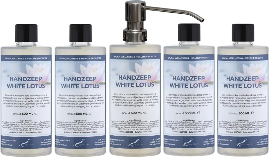 Splashbox Cosmetics Handzeep White Lotus 500ml
