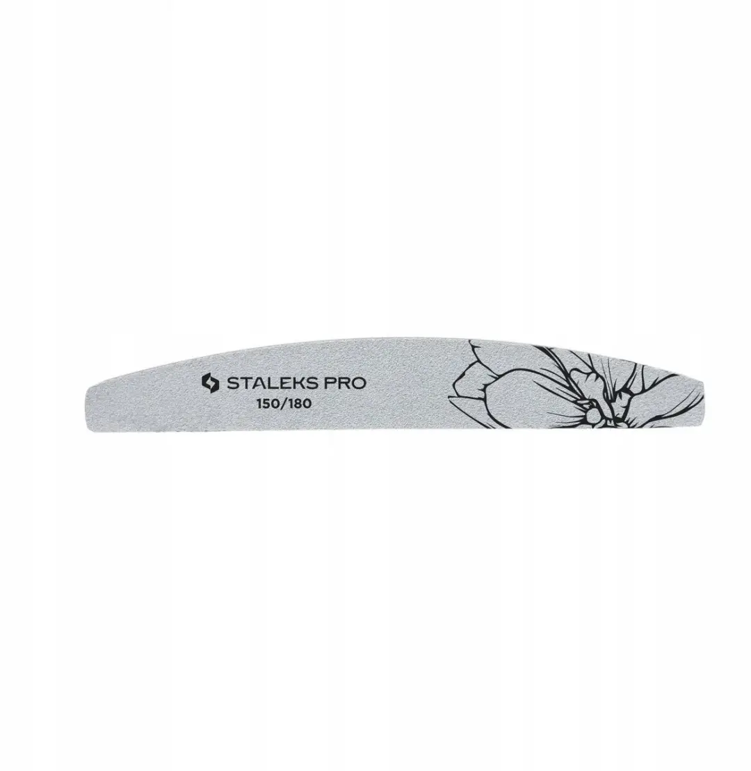 STALEKS Expert Mineraalvijl Crescent 150/180 - Grijs/Zwart