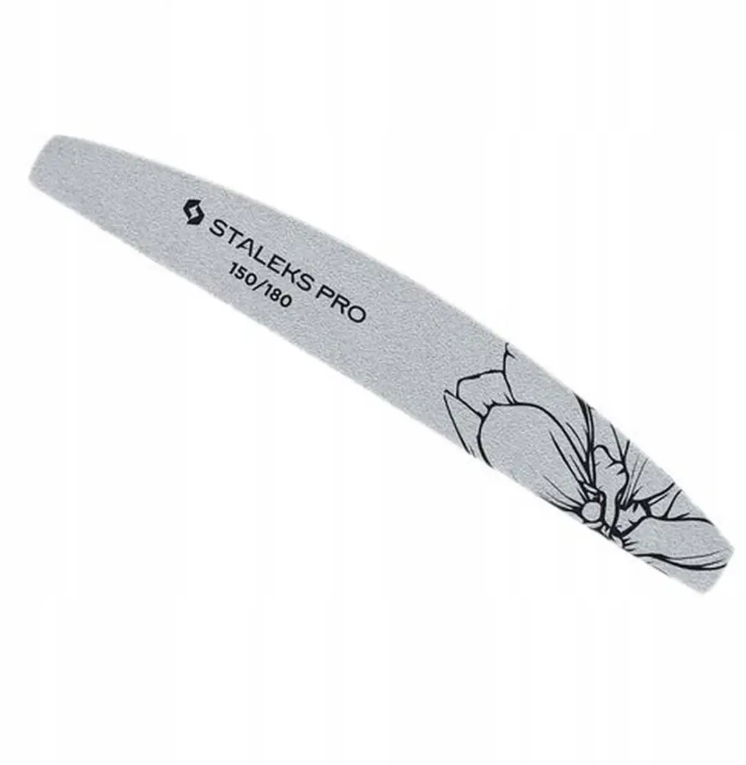 STALEKS Expert Mineraalvijl Crescent 150/180 - Grijs/Zwart