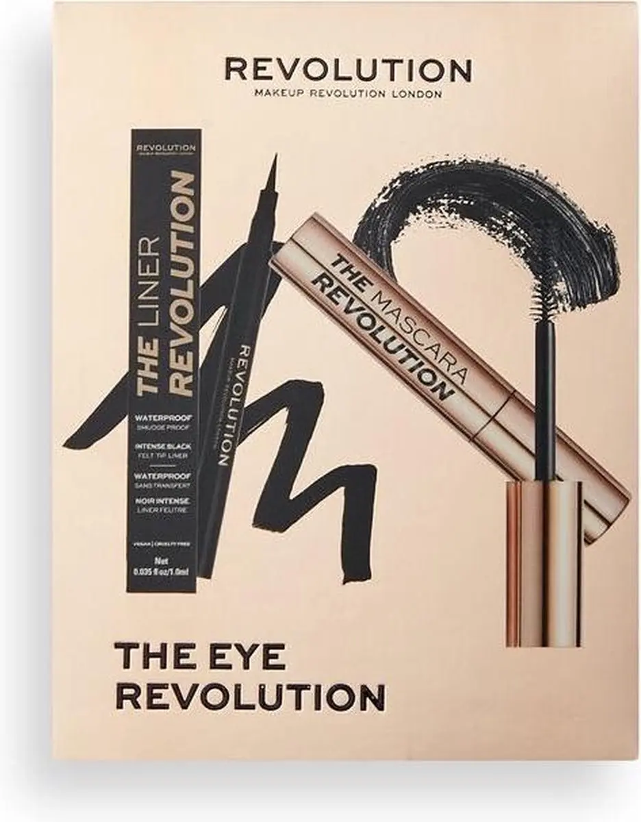 Makeup Revolution The Eye Revolution Cadeauset - 2 Stuks