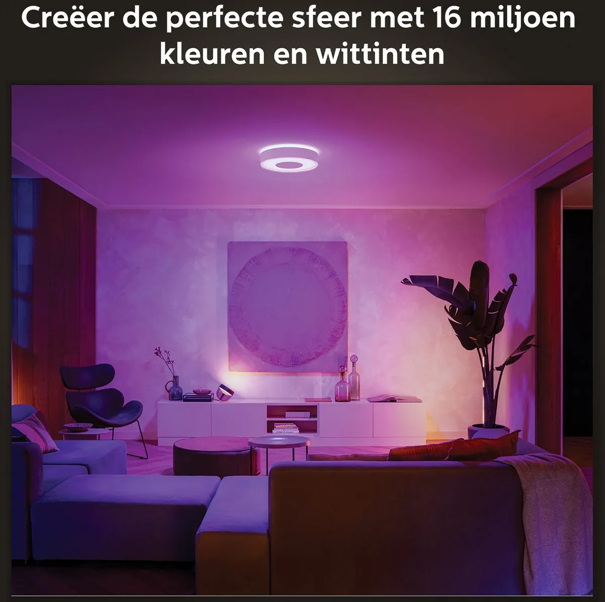 Philips Hue Infuse Plafondlamp 38cm - RGBW Wit