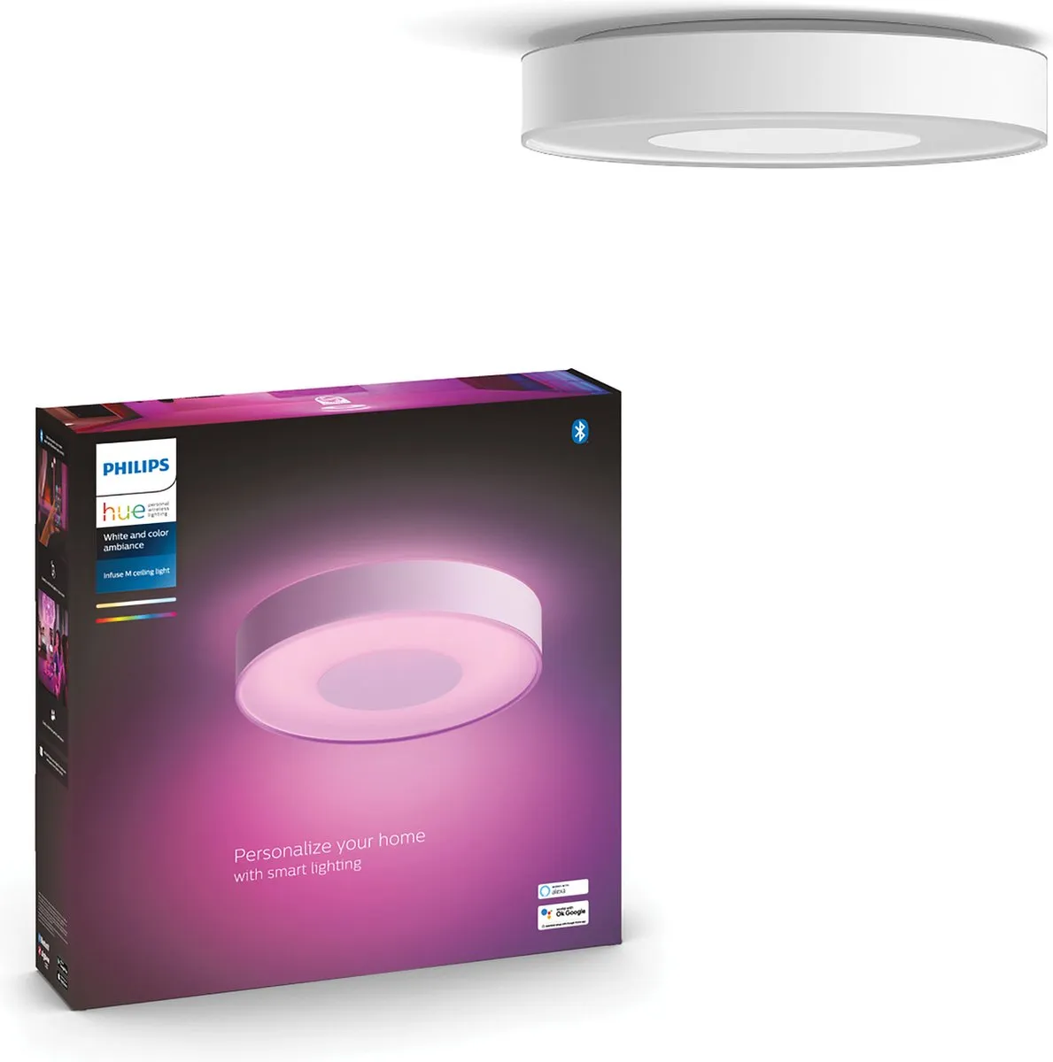 Philips Hue Infuse Plafondlamp 38cm - RGBW Wit