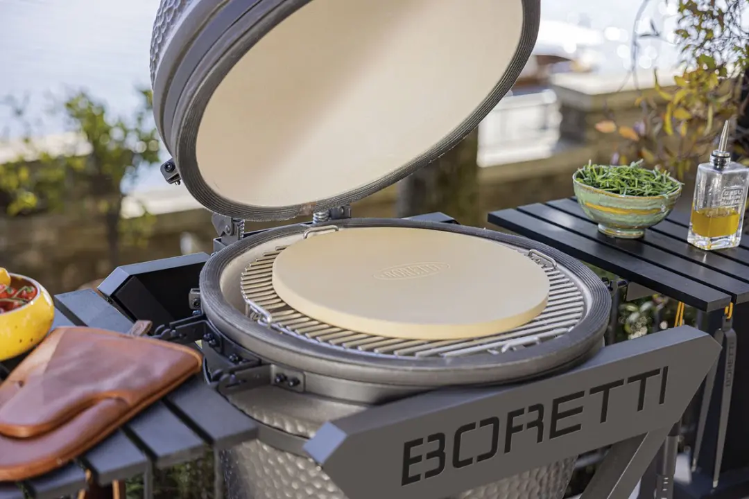 Boretti BBQ Pizzasteen 36cm Rond - Ceramica