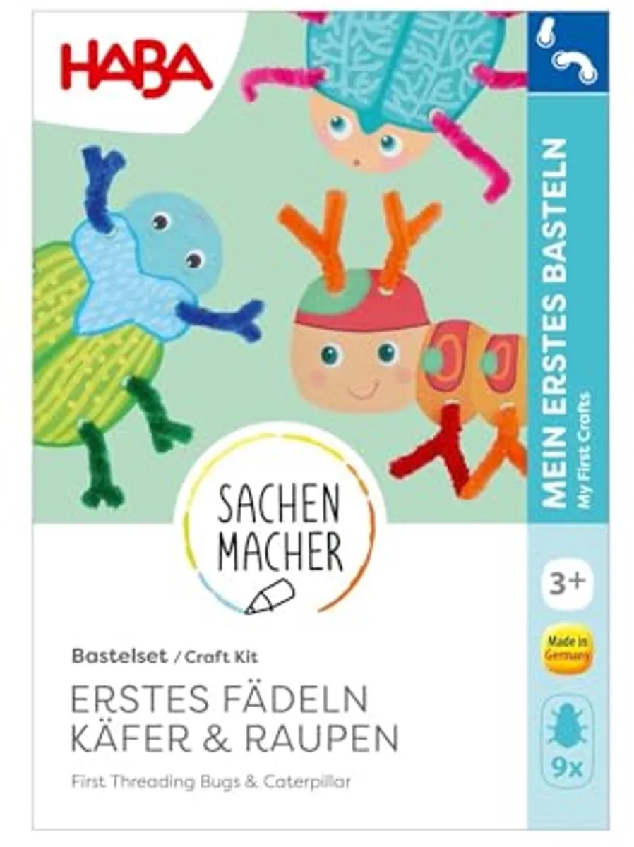 Haba Knutselset Rijgset Kevers & Rupsen 2012679