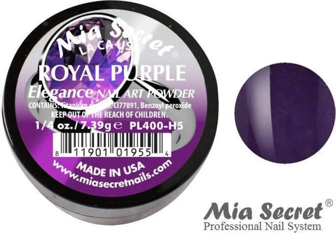 Mia Secret Elegance Acrylpoeder Royal Purple 7.5ml
