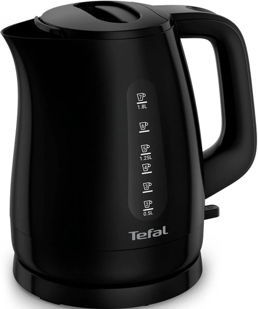 Tefal Essential KO17D8F1 Elektrische Waterkoker 2000W - 1.8L - Zwart